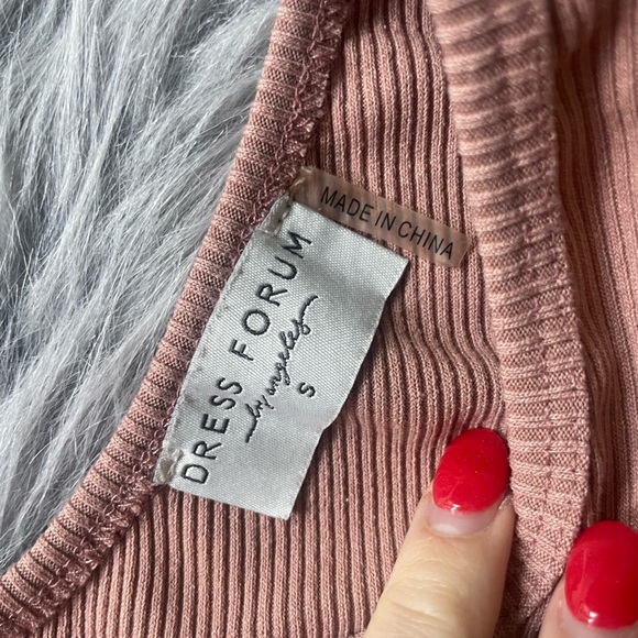 ☀️Dress Forum Ribbed Knit Top - Picture 2 of 4